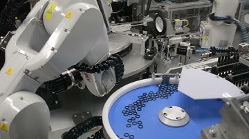 FlexiBowl® 500 |Assembly of High-Pressure Automotive Connectors [ABB] - parts feeder