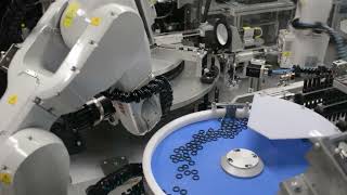 FlexiBowl® 500 |Assembly of High-Pressure Automotive Connectors [ABB] - parts feeder