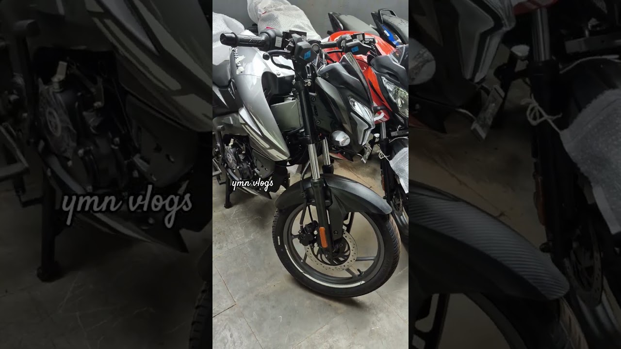 Pulsar 🔥 NS 125 bs7 2024 grey colour 