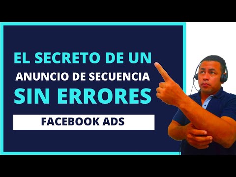 Anuncio de SECUENCIA 🖼🖼🖼 Facebook ADS ✅ Forma CORRECTA de crear un anuncio en carrusel ✅