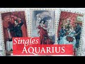 AQUARIUS SINGLES - A sudden decision to tell you how hey feel. Love is in the air