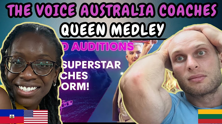 REACTION TO The Coaches Perform Epic Queen Medley (Live at The Voice Australia)| FIRST TIME WATCHING
