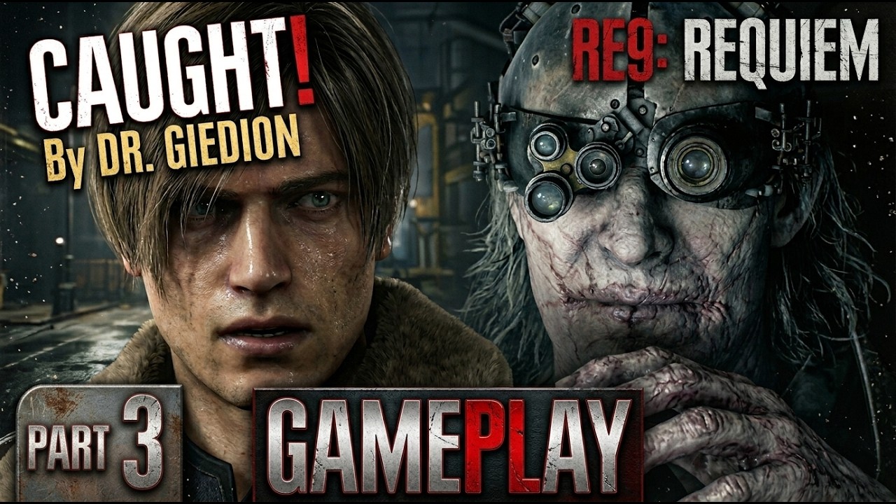 🔥RESIDENT EVIL REQUIEM GAMEPLAY WALKTHROUGH PART 3 - CAUGHT By Dr ...