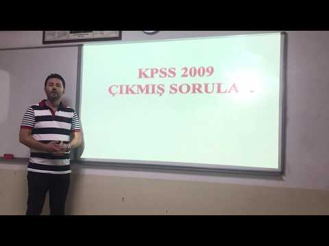 2009 KPSS ÖLÇME