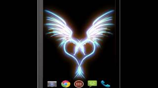 heart with wings live wallpaper screenshot 4