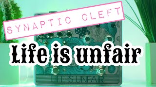 Life is unfair audio - synaptic cleft tremolo semi modular pedal demo