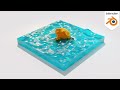 【簡単】ローポリな水を作ろう|blender2.9チュートリアル