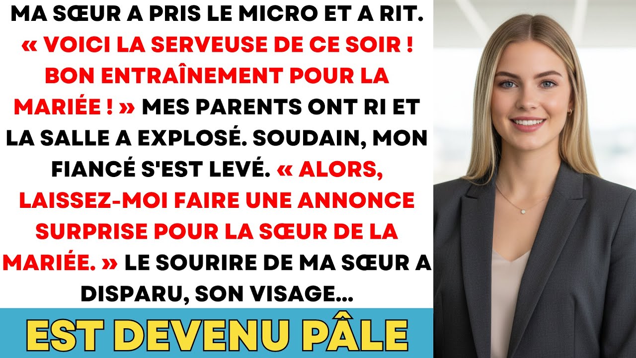Ma Sœur M'a Humiliée Devant 200 Invités À Mon Mariage… Mais Elle N'attendait Pas La Réponse Brutale.