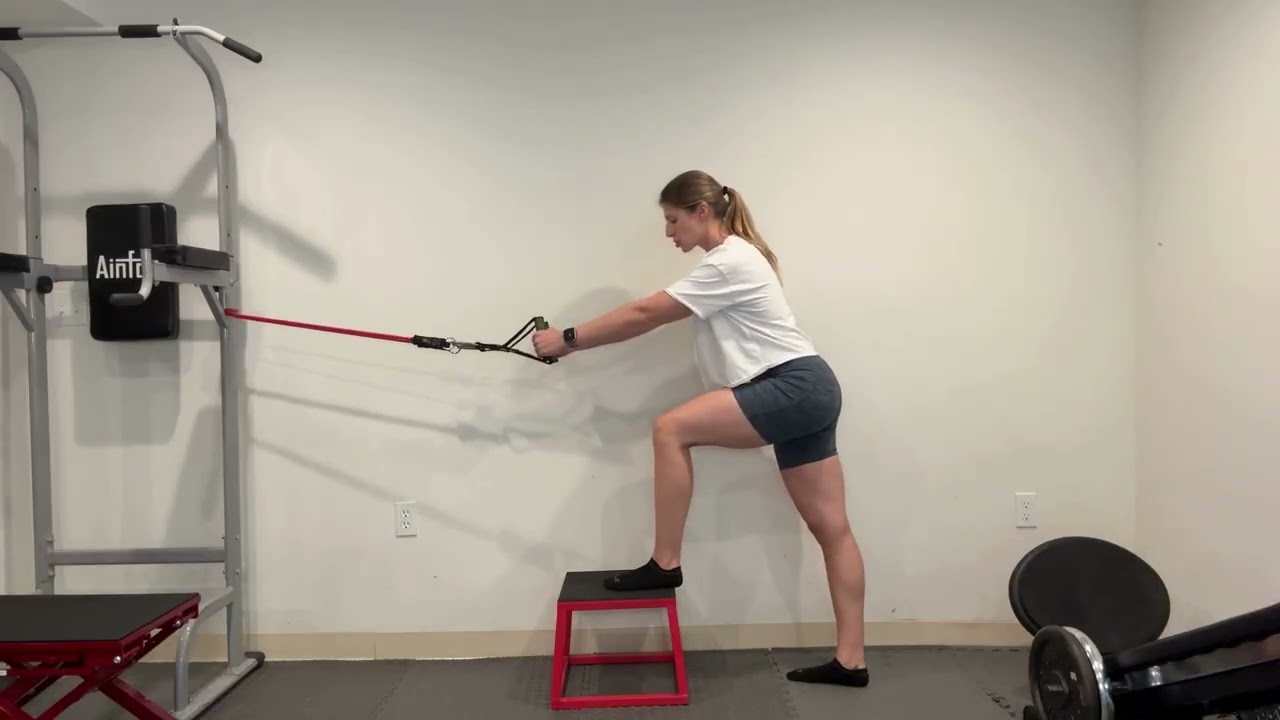 Step Up - Bilateral Row