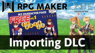Importing DLC - RPG Maker Unite