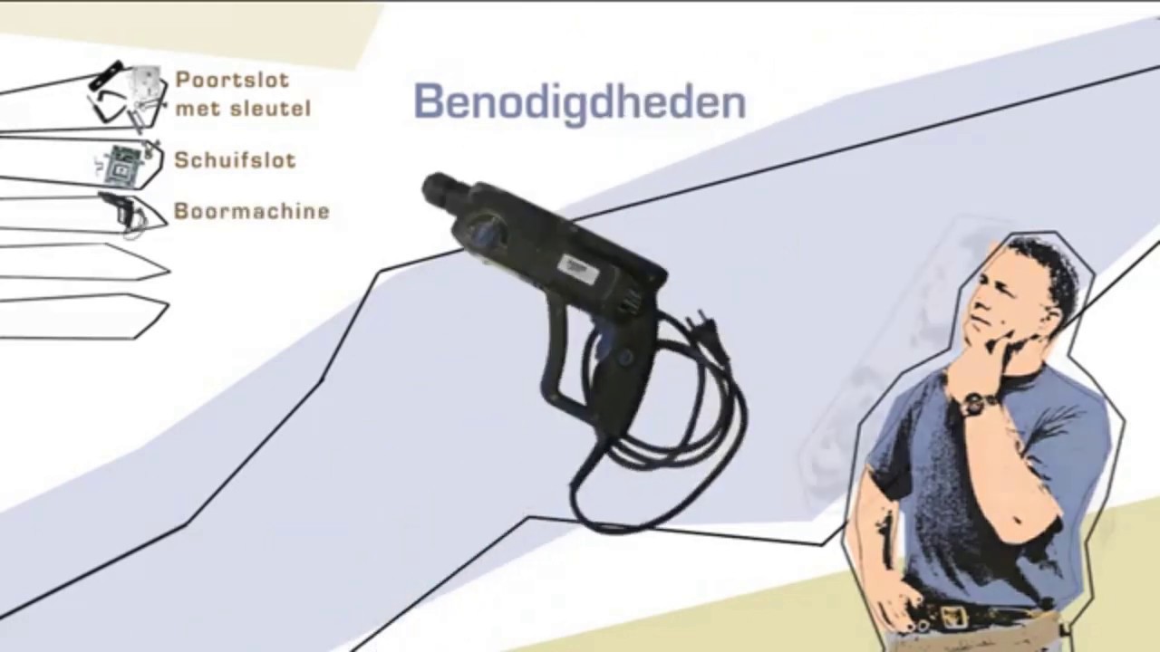 Montage poortslot | slotenshop.nl