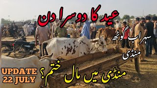 Eid Day 2 At Sohrab Goth Mandi | Update 22 July 2021 | Bakra Eid Season 2021