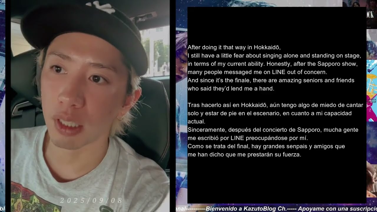 Instagram Live de Taka — 08/09/25 Traducción al español espanish (Taka agradece a fans) #ONEOKROCK