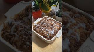 Single Serve Coffee Cake✨ (recipe in comments) #shorts