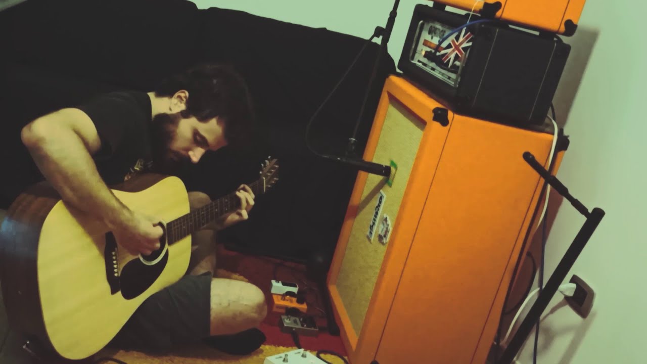 FTelettronica Dystopian Fuzz + Acoustic Guitar. YouTube