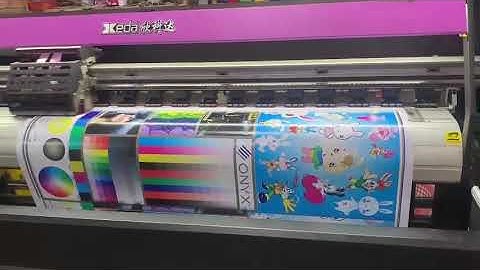 Máy in xkeda khổ 1.8m cũ in bạt và decal