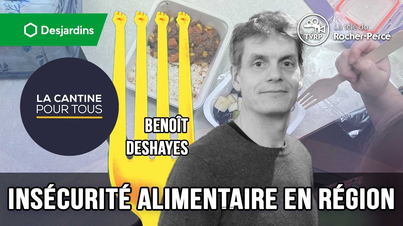 Insécurité alimentaire en région  La Cantine pour tous s'adapte à la réalité gaspésienne