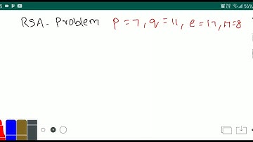 How to solve RSA - Problems in Tamil ( both Encryption and Decryption)