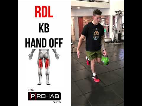 Single-Leg Romanian Deadlift demonstration