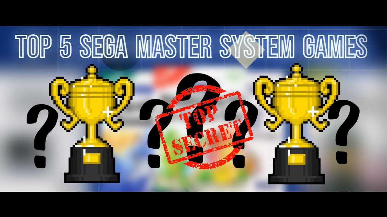 Top 5 Sega Master System Games In My Collection - YouTube