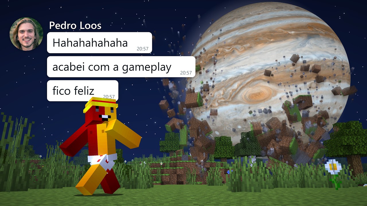 Esses youtubers podem controlar meu mundo no Minecraft!