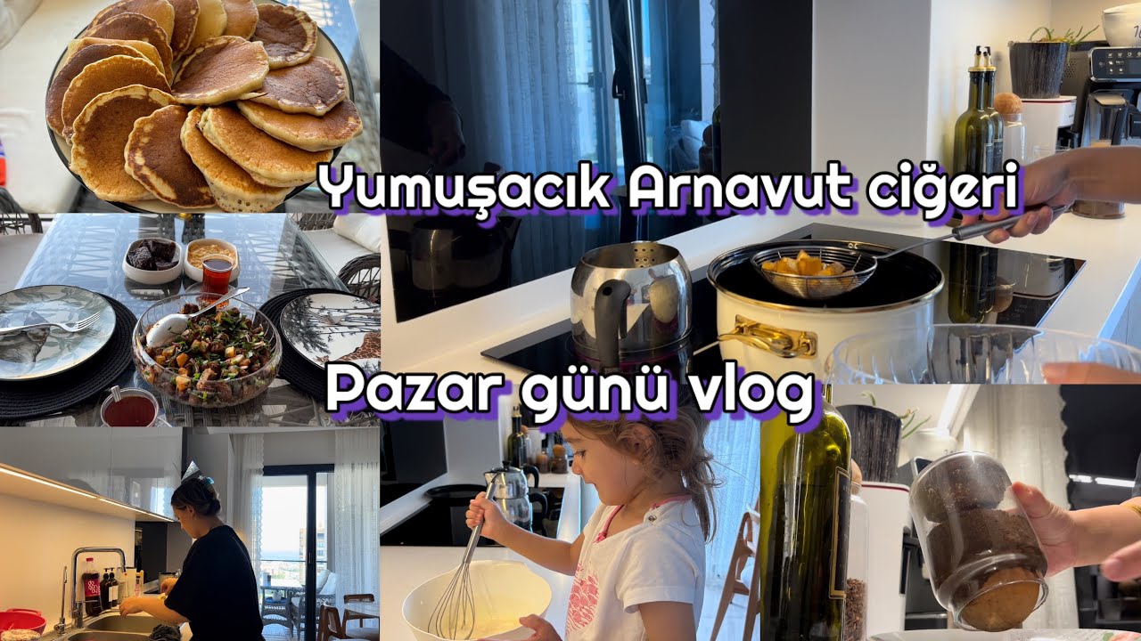 PAZAR VLOG🌱LOKUM GİBİ ARNAVUT CİĞERİ TARİFİ|BÜYÜMÜŞTE BANA YARDIM EDERMİŞ🥰ARTIK RAHATLAYABİLİRİZ😄