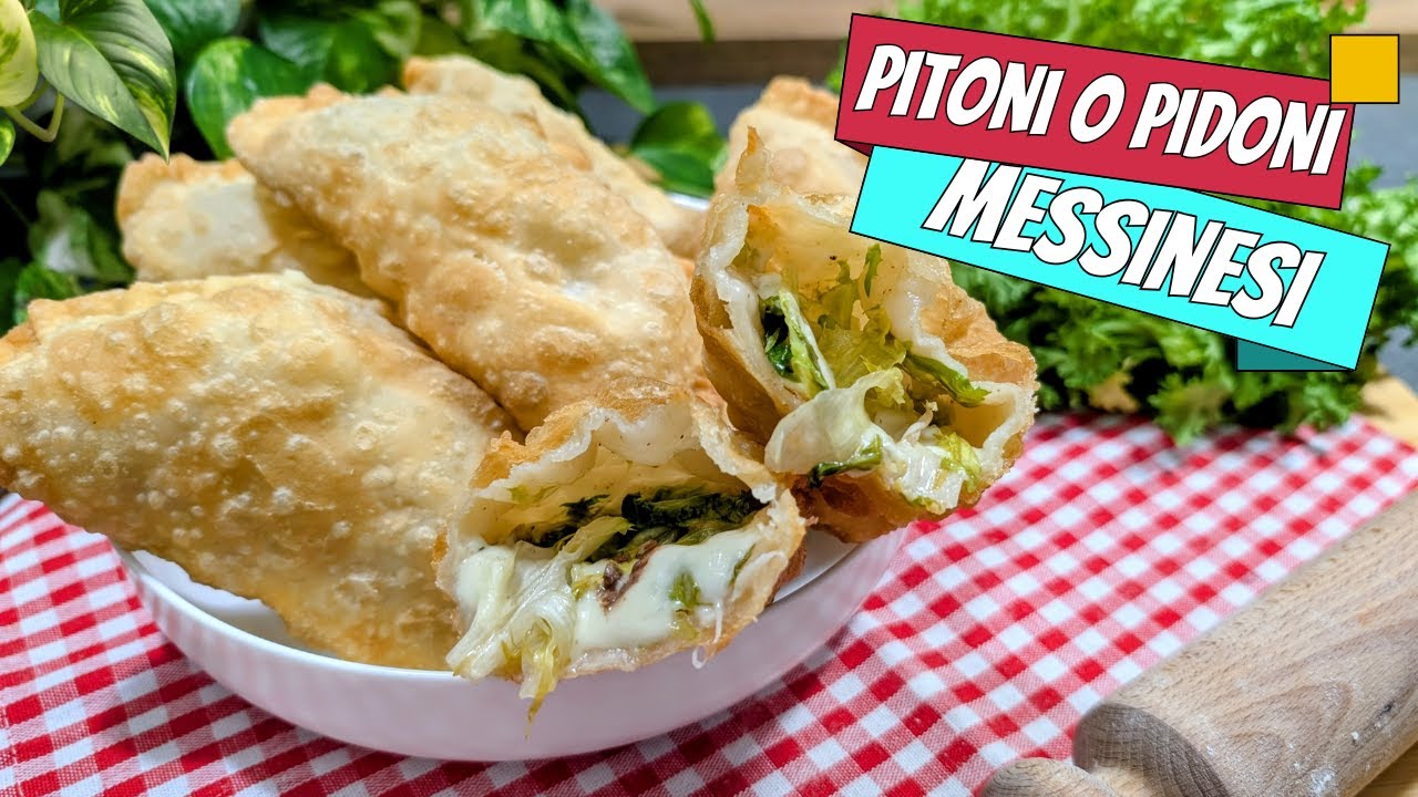 PITONI o PIDONI MESSINESI: La Ricetta Originale dello Street Food di Messina
