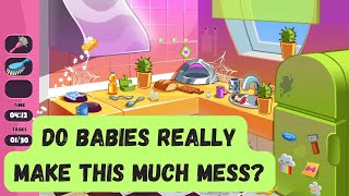 Home Cleaning - Cozy Baby Cleanup Demo | Point and Click Fun | No Commentary | #indiegames screenshot 2