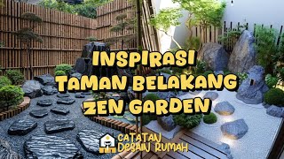 Desain Zen Garden: Inspirasi Taman Belakang Kecil yang Bikin Rileks!