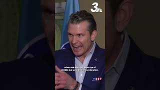 Defense Secretary Hegseth shares thoughts on DOGE possibly coming to Pentagon