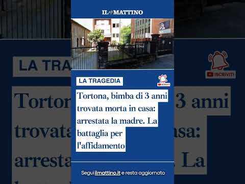 Video Tortona, bimba di 3 anni trovata morta in casa: arrestata la madre. La battaglia per l'affidamento