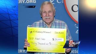 Lottery mistake makes Conn. man $30K richer