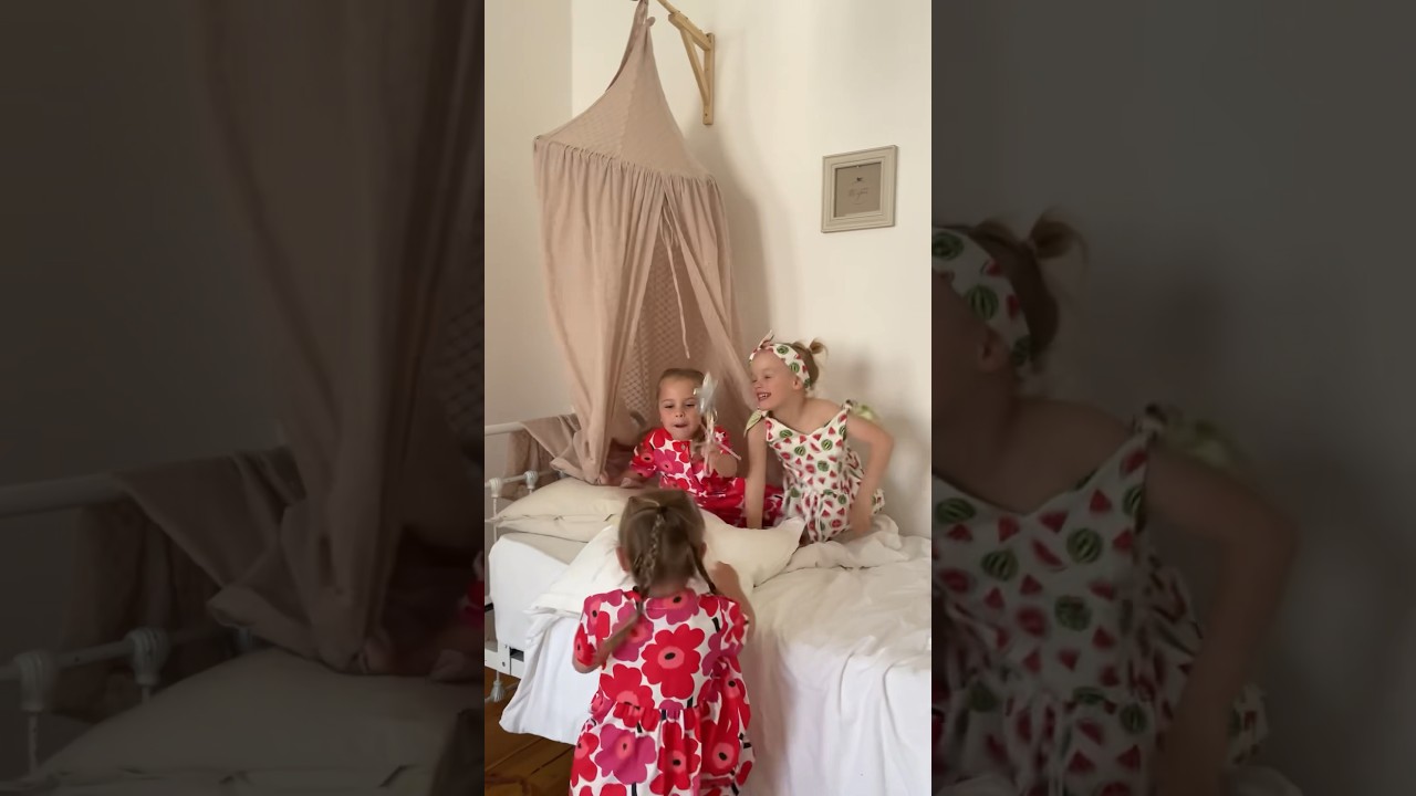 Яркие летние платья для девочек😍 #детскаяодежда