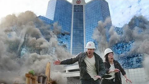 Mark Rober I Blew Up A 24 Story Building but something goes wrong