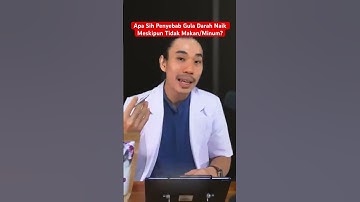 Ini yang Menyebabkan Gula Darah Naik Meskipun Tidak Makan/Minum #sb30health #guladarah #diabetes