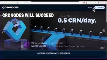 Cronodes will SUCCEED AND MAKE MILLIONAIRES