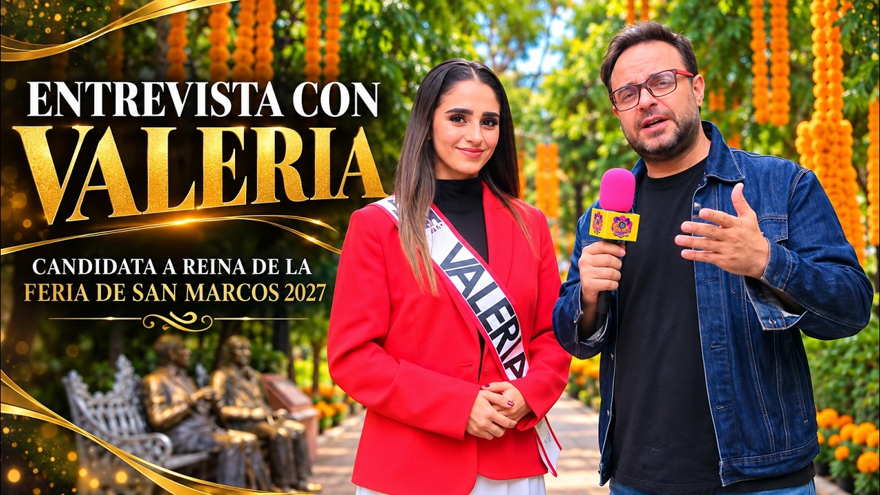Valeria. Candidata a Reina de la FNSM 2027