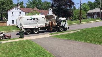 Paine’s Peterbilt 320 Diesel Labrie Automizer & Autocar ACX Labrie Automizer!