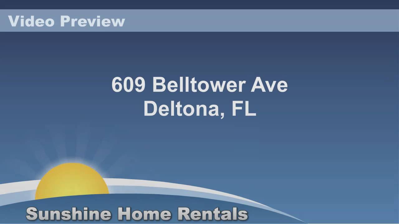 Rental Home in Deltona Florida Large 3 Bed 2 Bath (3Story Townhome