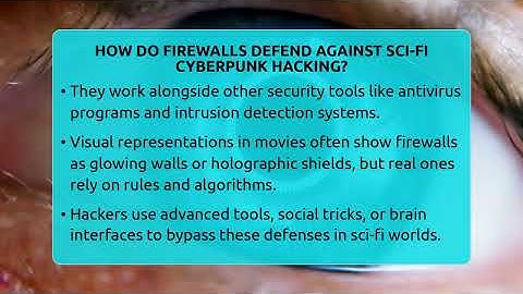 How Do Firewalls Defend Against Sci-Fi Cyberpunk Hacking? - The SciFi Reel