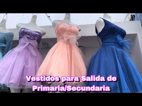 🤩👗 Vestidos Graduación Económicos CENTRO YouTube