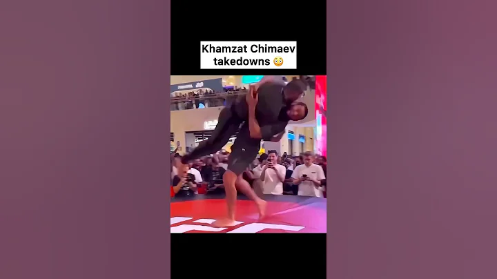 Khamzat Chimaev takedowns 😳🔥