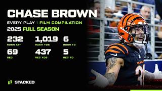 Chase Brown: Every Touch of the 2025 Season | Full Film Compilation