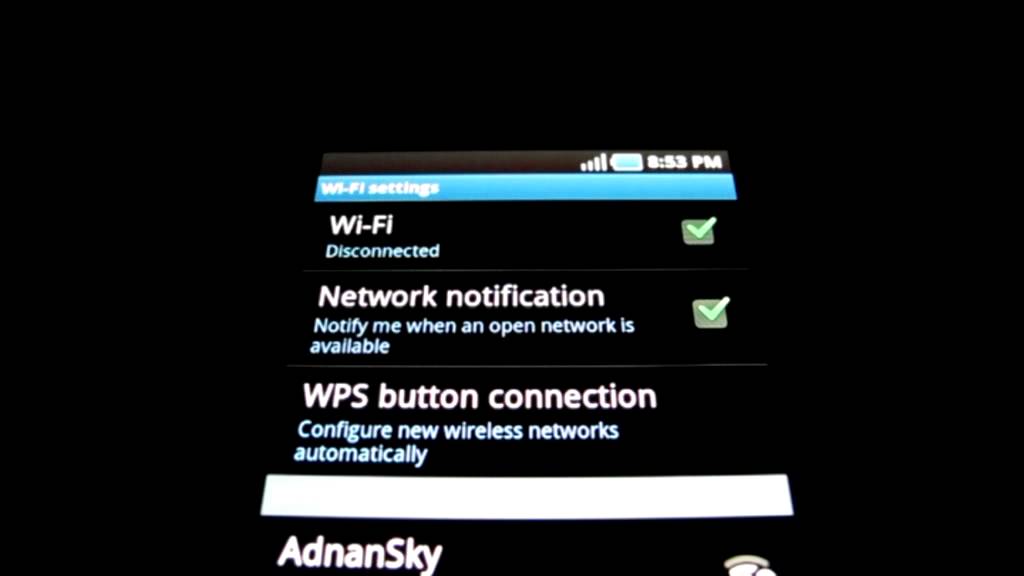 Samsung Galaxy S Wifi Obtaining IP address issue workaround YouTube