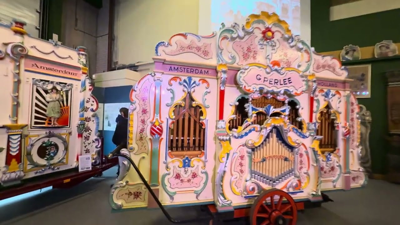 Draaiorgel De Mamaloe in Draaiorgel Museum in Haarlem 2025 