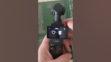 OSMO POCKET 3 : delete video files (how to)