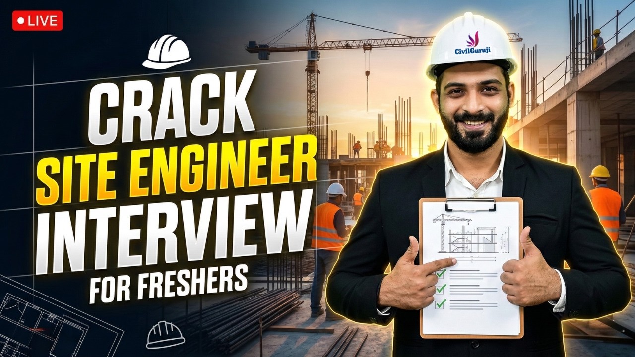 How to Crack Site Engineer Interview as a Fresher Civil Engineer ...