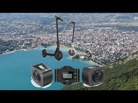 Video 360 (Elecam 360) on Xiaomi M365 Video 360 (Elecam 360) on Xiaomi M365