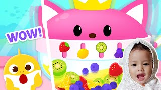 WOW!!! Ada Toko Jus Buah Baby Shark - Baby Shark’s Dessert Shop - Baby Shark Pinkfong Indonesia screenshot 4