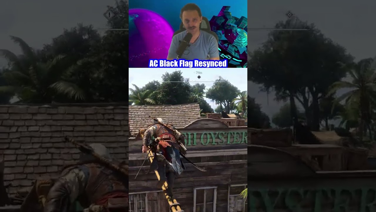 Parkour in Assassin's Creed Black Flag Resynced | PC #ad #sponsored